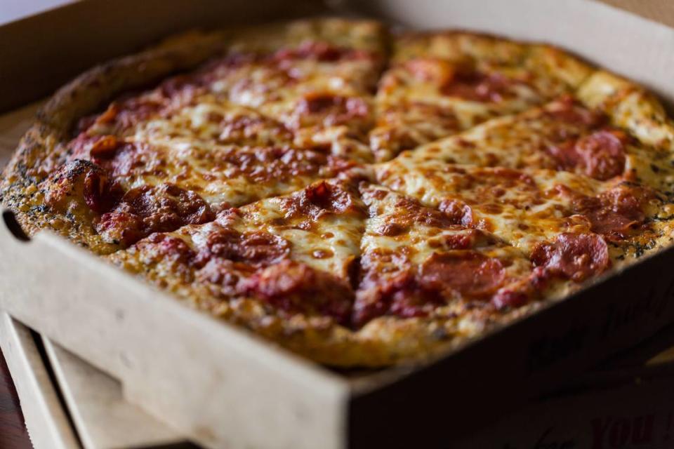 Duckworth’s offers carryout pizza specials daily.
