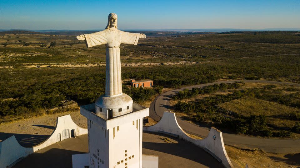Cristo Rei in Lubango towers over a landscape that most tourists have yet to discover. - Eric Lafforgue/Art in All of Us/Corbis/Getty Images