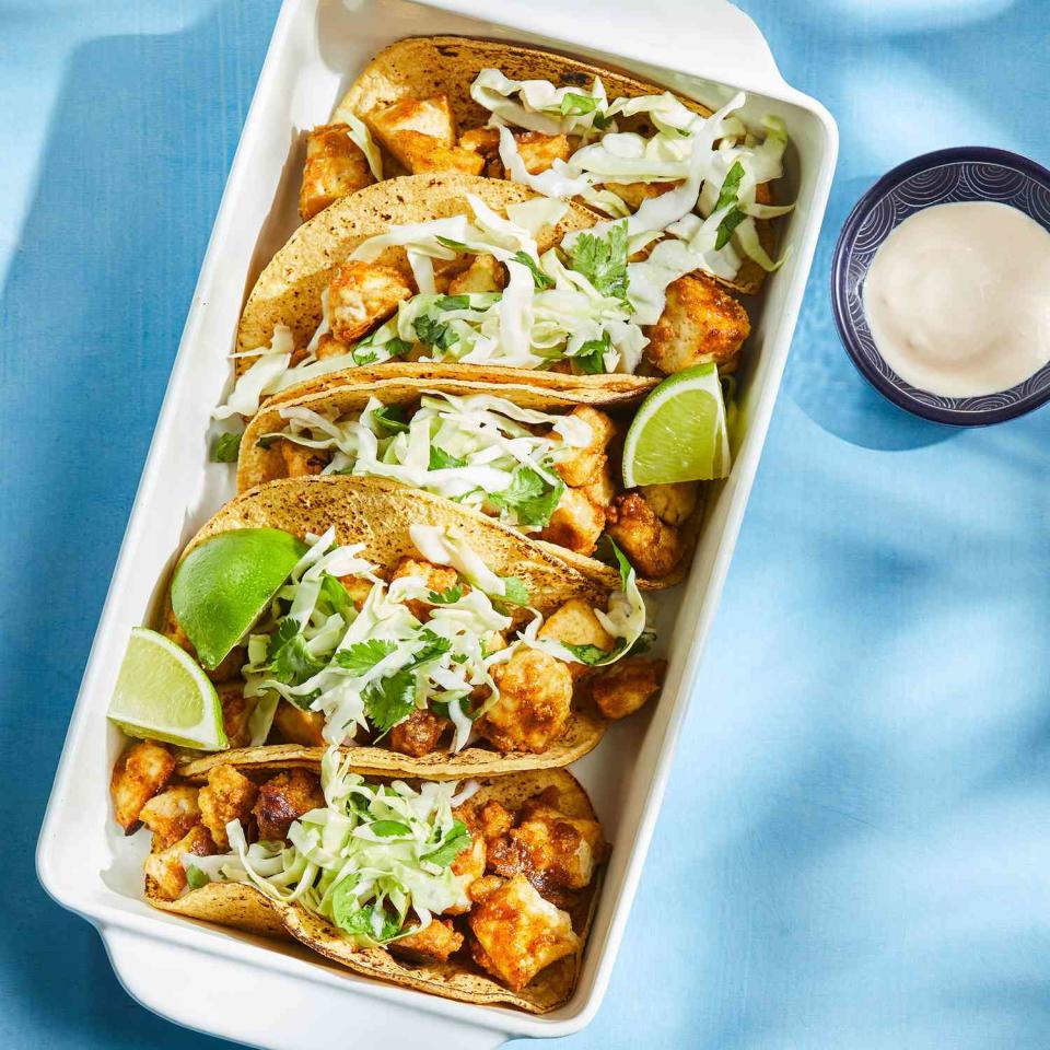 Chipotle Tofu Tacos