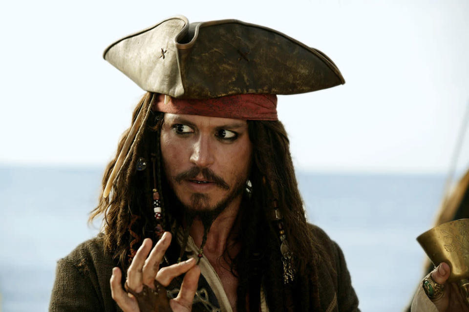 Johnny Depp, "The Pirates of the Caribbean" (2003)