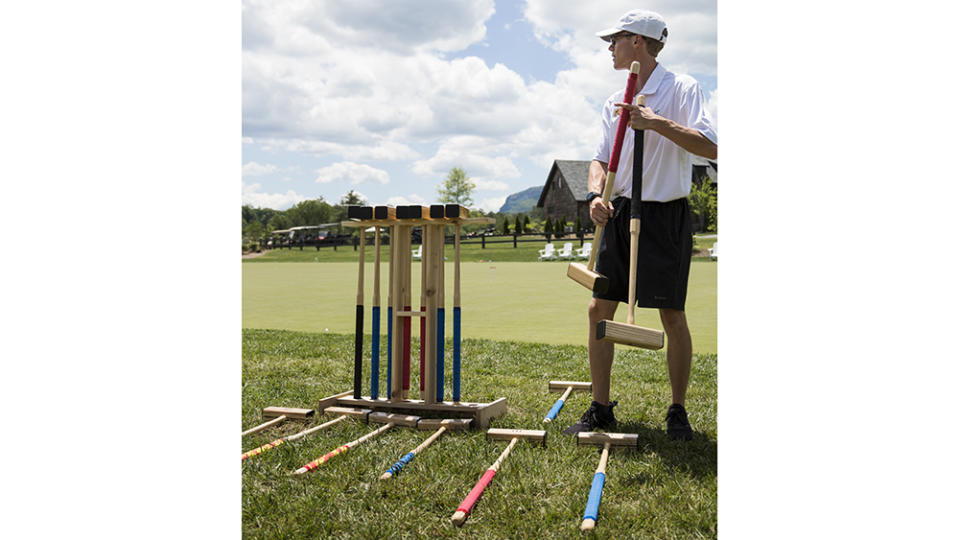 Croquet is taken very seriously at High Hampton. - Credit: Ball & Albanese