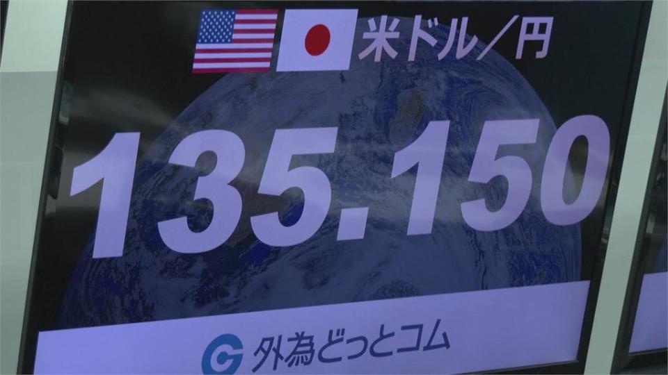 1台幣換4.6日圓　日幣持續走貶創25年新低