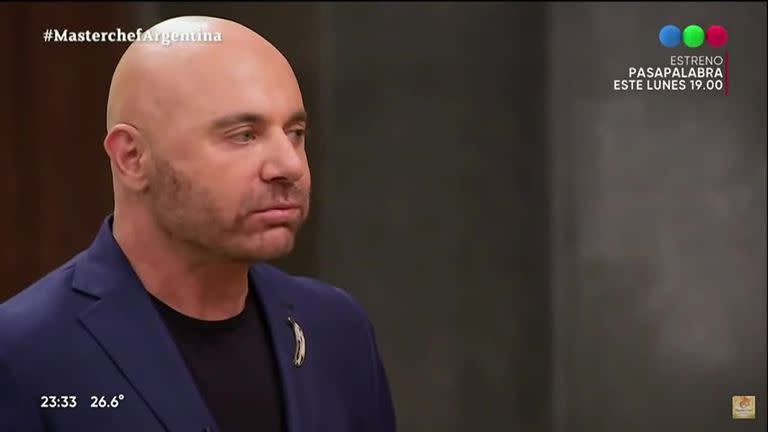 Germán Martitegui, implacable jurado a la hora de evaluar a los participantes de MasterChef Celebrity