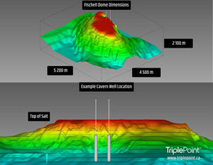 Geophysical Representation of the Fischell’s Brook Salt Dome