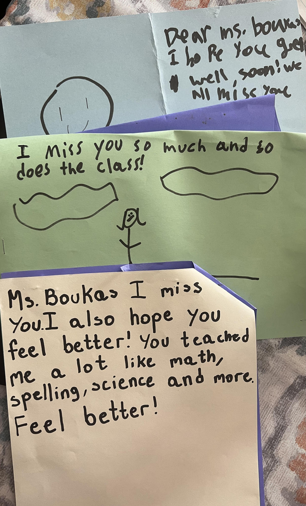 Areti Boukas wanted to return to the classroom this school year. Recovery has taken longer than she hoped, but she will be back teaching special education before the school year ends. (Courtesy Areti Boukas)
