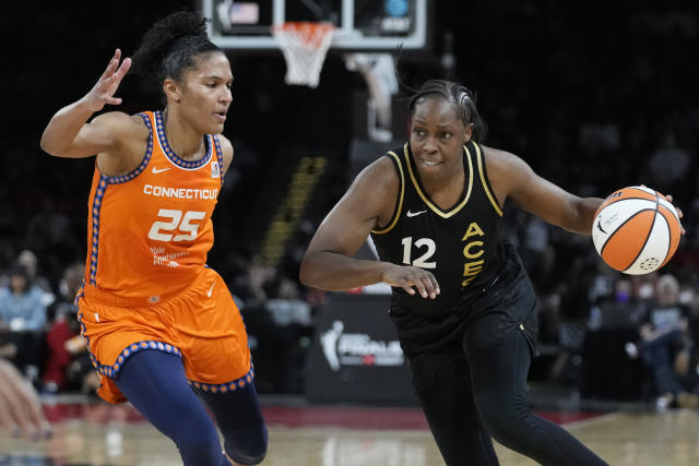 Chelsea Gray, A'ja Wilson power Aces past Los Angeles Sparks, Aces