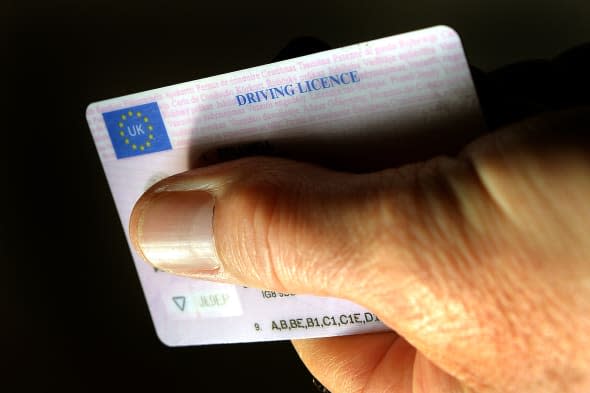 UK driving licence replacement costs