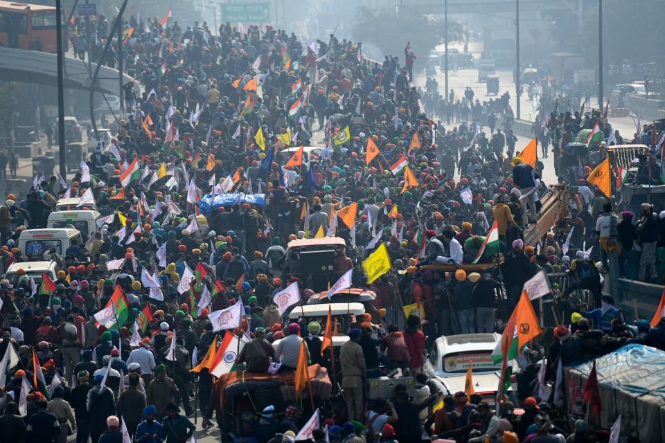 INDIA-POLITICS-AGRICULTURE-PROTEST