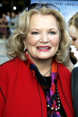 Gena Rowlands at the Los Angeles premiere of New Line's The Notebook