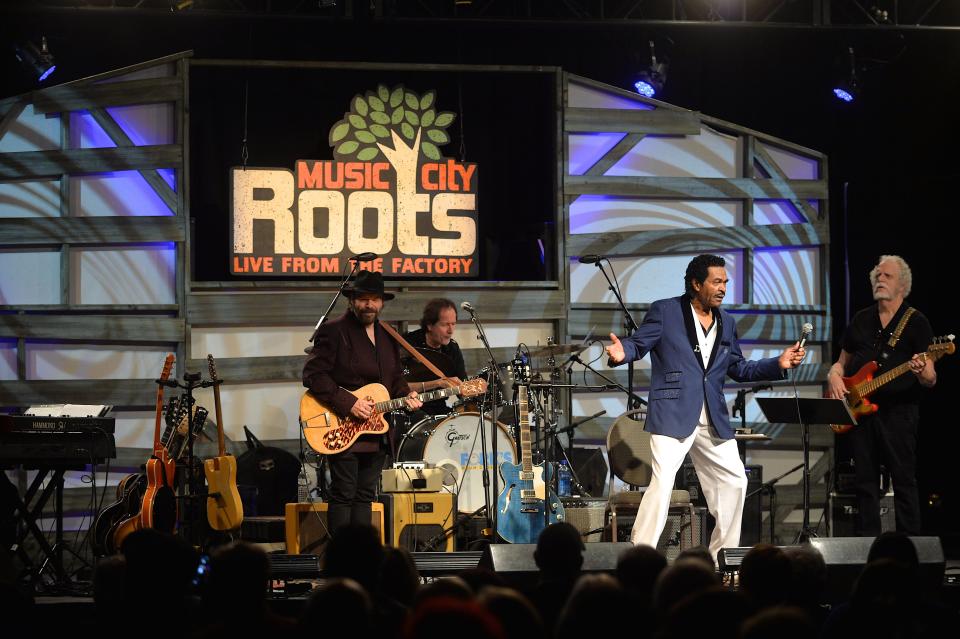 Recording Artist Bobby Rush performs during the Music City Root's Tribute to Sam Phillips at The Factory At Franklin on February 3, 2016 in Franklin, Tennessee.