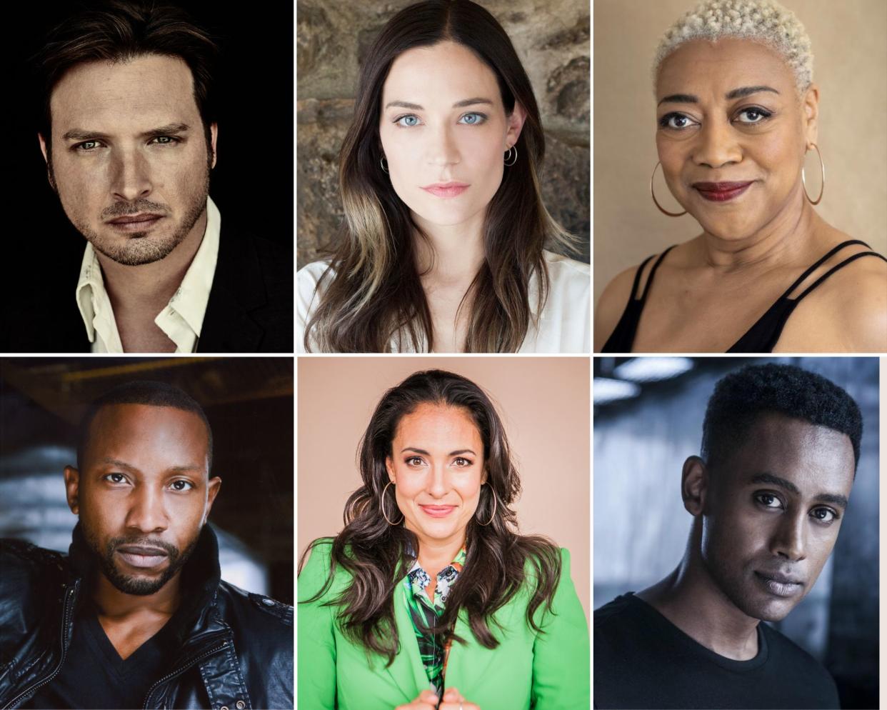 Law & Order Toronto: Criminal Intent cast - Aden Young, Kathleen Munroe, Karen Robinson, K.C. Collins, Nicola Correia-Damude, Araya Mengesha (Lark Productions and Cameron Pictures Inc./Citytv)