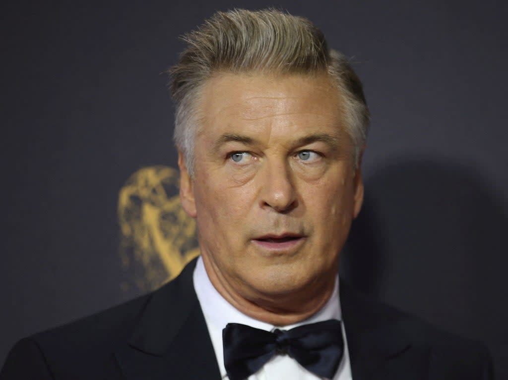 Alec Baldwin at the Emmy Awards in 2017 (Mike Blake/Reuters)