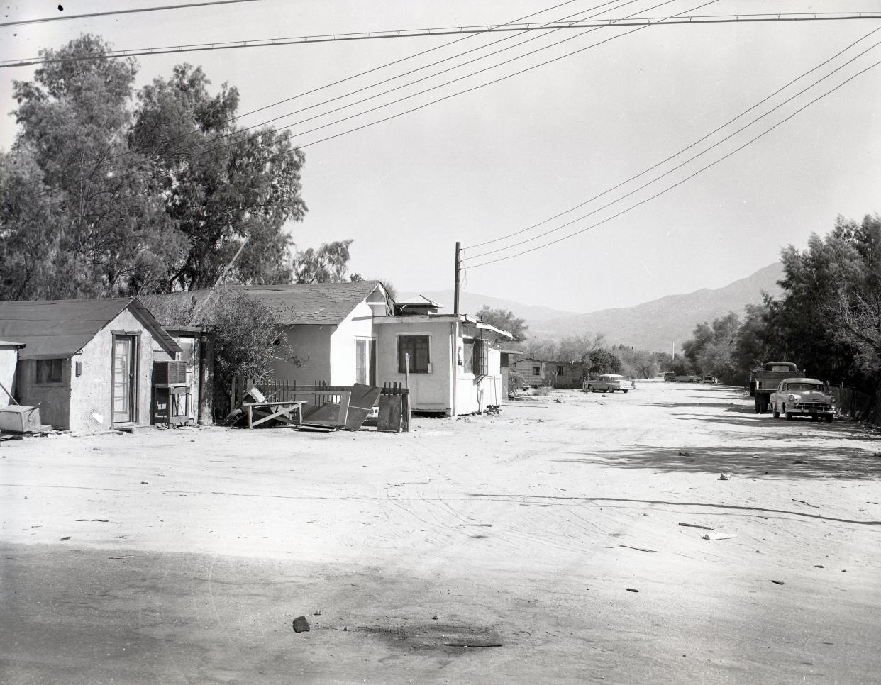 Homes located in Section 14 in Palm Springs in 1960.