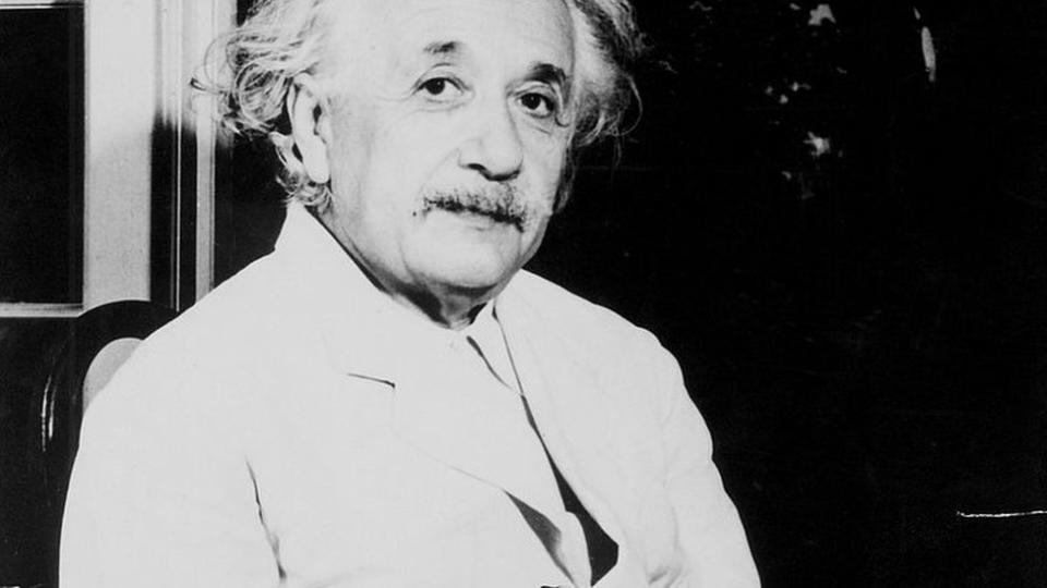 Albert Einstein.