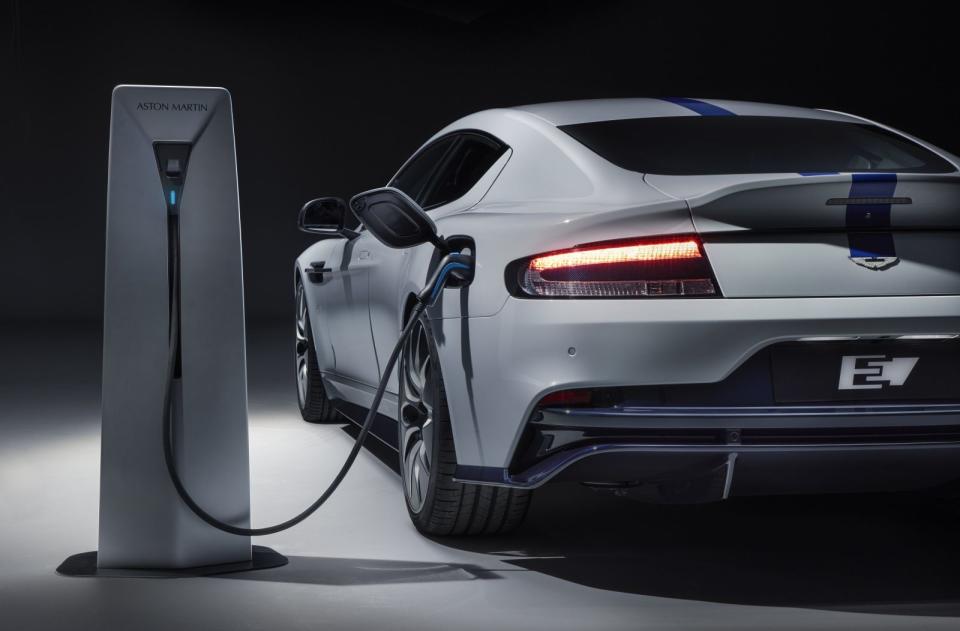 No more teasing \-- Aston Martin has finally revealed its first all-electriccar