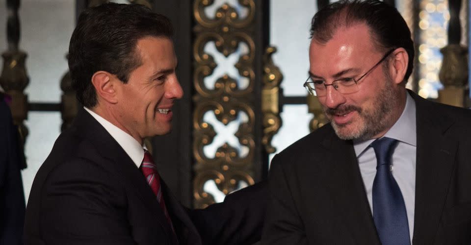 Peña Nieto y Luis Videgaray