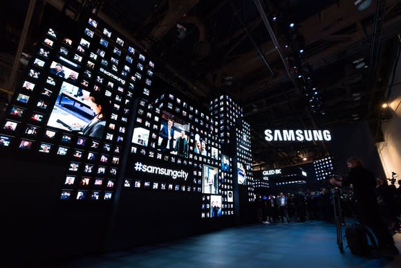 Samsung at CES 2019.