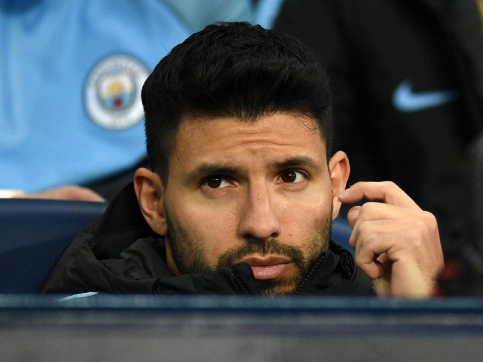 Manchester City's Sergio Aguero confirms knee surgery after injury struggles