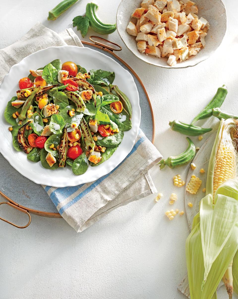 Charred Summer Vegetable Salad