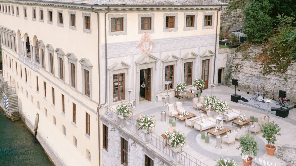 Villa Pliniana is another luxury spot where Giorgia Fantin Borghi has planned past weddings. - Matteo Coltro/Courtesy Giorgia Fantin Borghi