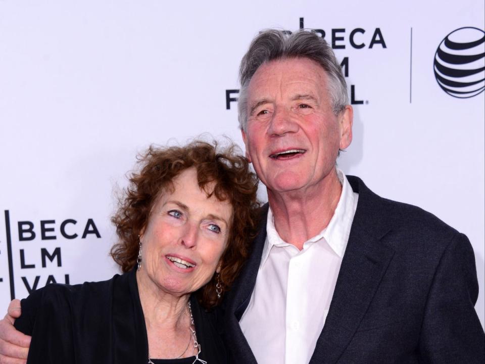 Michael Palin with his late wife, Helen (Stephen Lovekin/Getty Images for the 2015 Tribeca Film Festival)