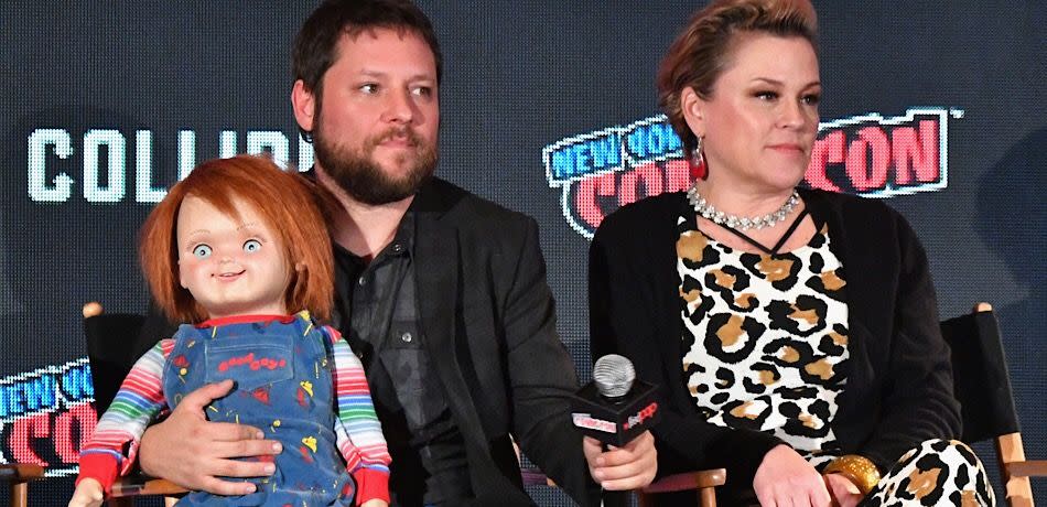 Alex Vincent, Star of Cult of Chucky speaks at New York Comic Con in 2017