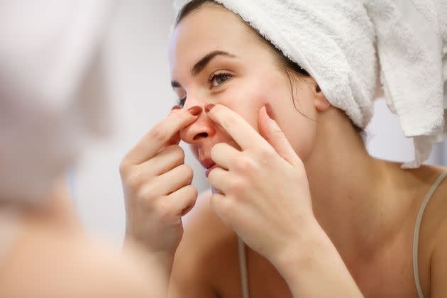 Dermatologists say there can be major risks to popping a pimple on this part of your face.