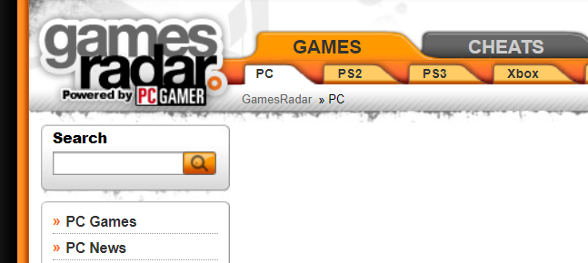 An old GamesRadar logo with 