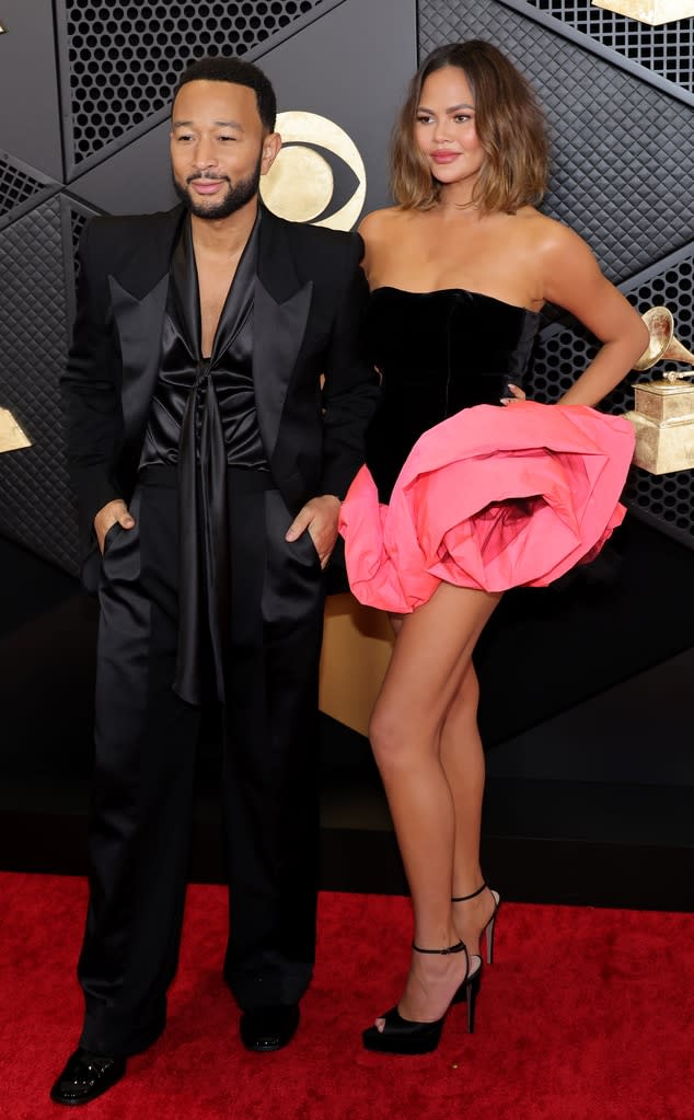 John Legend, Chrissy Teigen, 2024 Grammys, Grammy Awards 2024, Grammy Couples