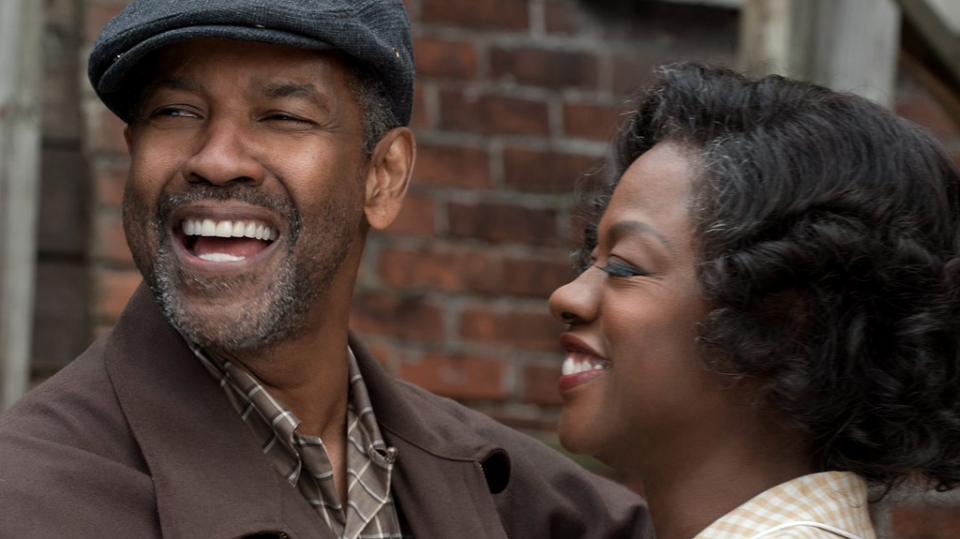 Denzel Washington and Viola Davis in 'Fences' (Netflix)