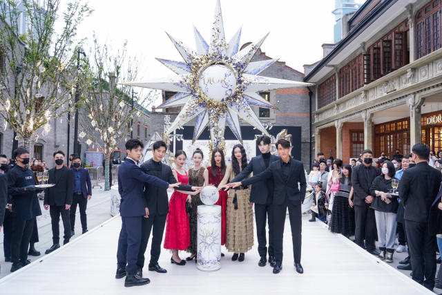 Dior Lights Up Shanghai With Christmas Pop-up at Zhangyuan