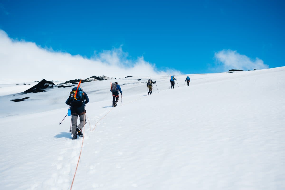 Eyjafjallajokull glacier is the second highest peak in Iceland (Tom Barker for Much Better Adventures)