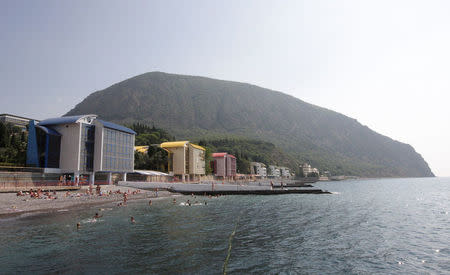 A general view of the Morskoi camp, part of the Artek International Children's Centre, located near the city of Yalta, Crimea May 11, 2017. REUTERS/Pavel Rebrov/Files