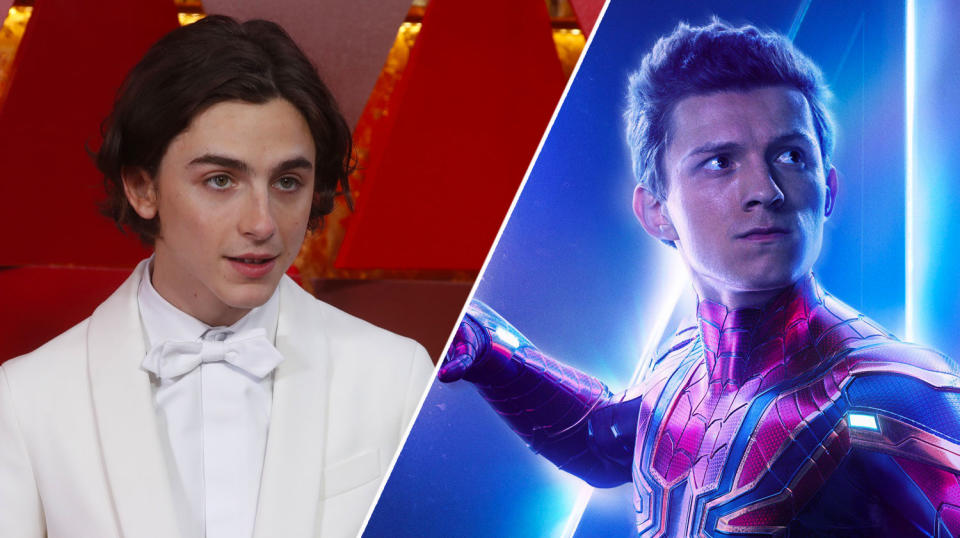 Alternate Avengers: Timothée Chalamet was nearly Spider-Man