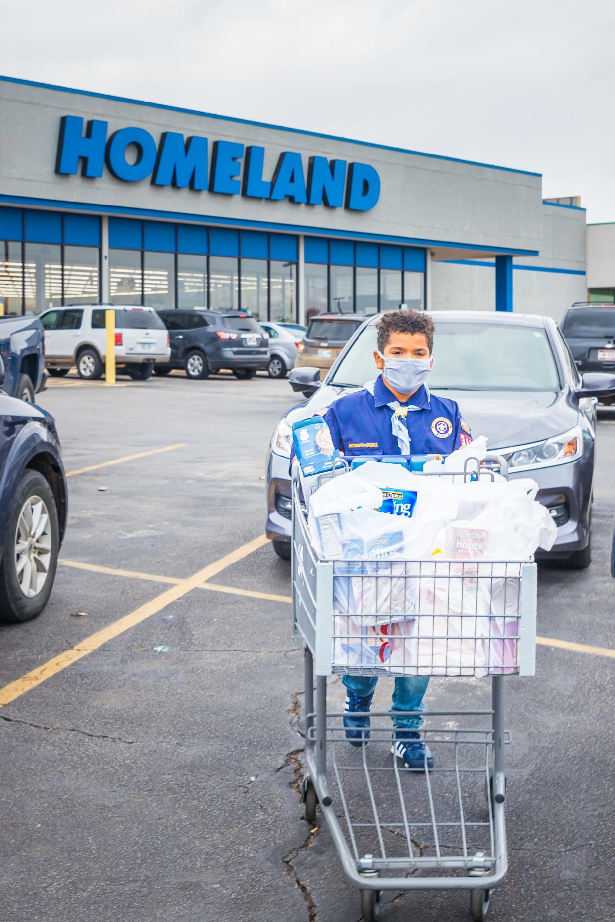 The annual Boy Scouts of America Scouting for Food campaign in underway.