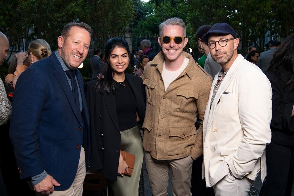 a group of people posing for a photo