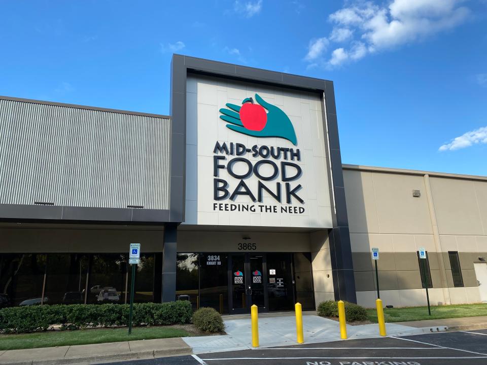 The Mid-South Food Bank at 3865 S. Perkins Road.