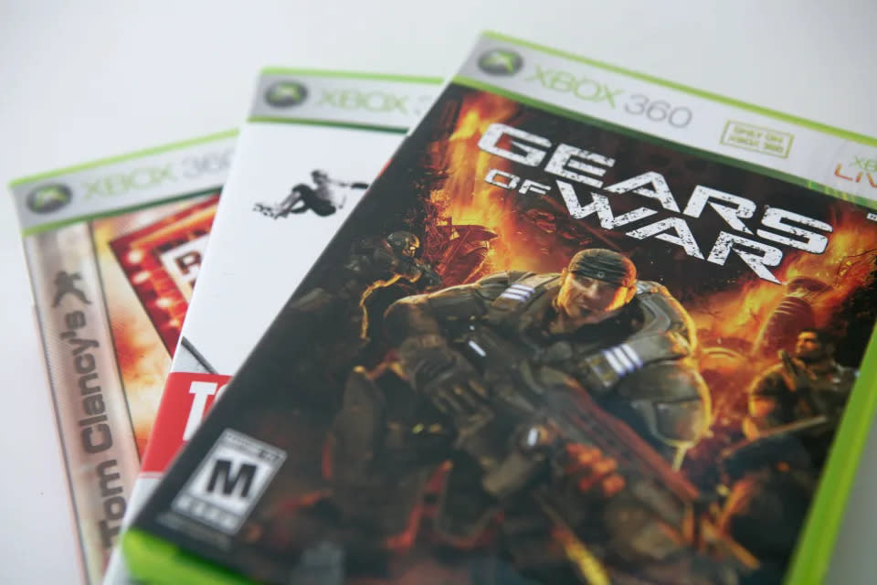 „Gears of War“ ist ein Spiel exklusiv für die Xbox. (Alamy)