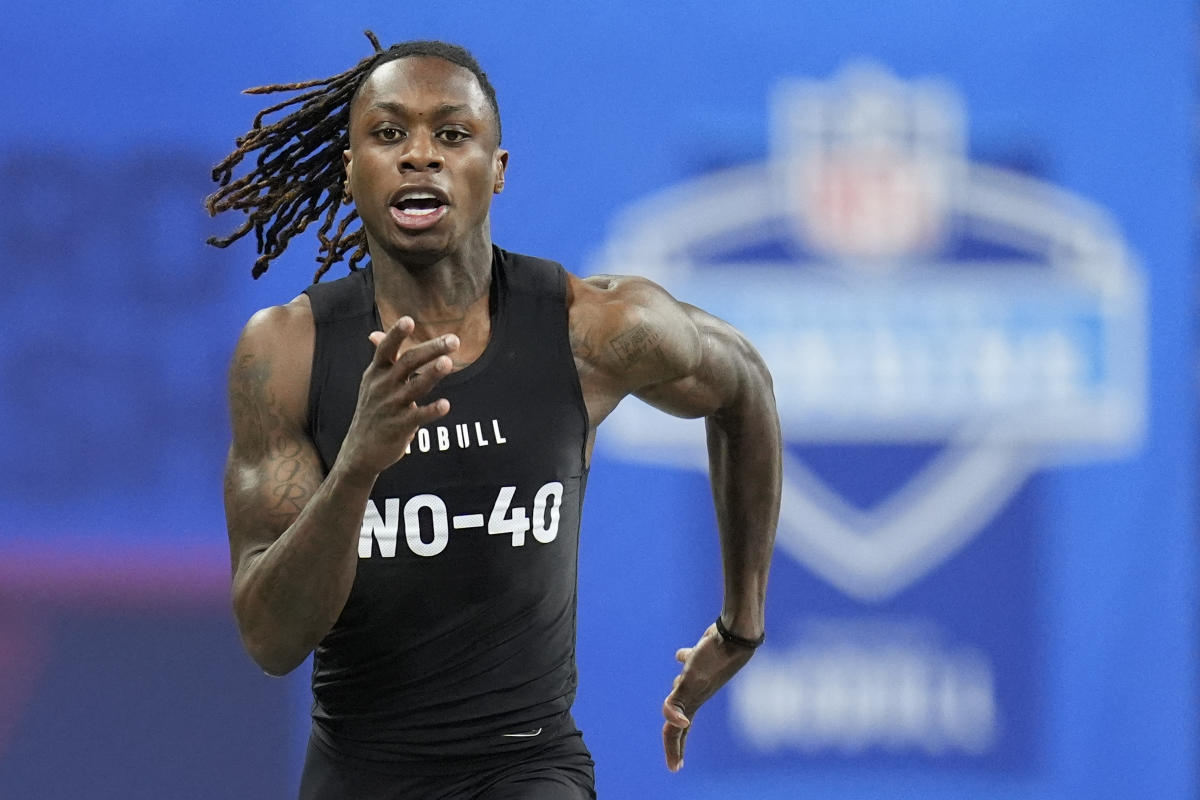 Xavier Worthy Breaks Fastest 40Yard Dash Record at NFL Scouting Combine