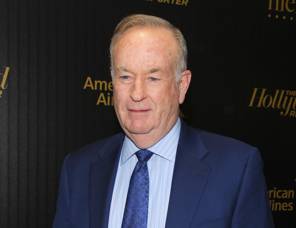 FILE - In this April 6, 2016, file photo, Bill O'Reilly attends The Hollywood Reporter's "35 Most Powerful People in Media" celebration in New York. More advertisers have joined the list of defectors from Fox’s The O’Reilly Factor show bringing the total to around 20. The New York Times had revealed over the weekend that Fox News' parent company had paid settlements totaling $13 million to five women to keep quiet about alleged mistreatment at the hands of Fox's prime-time star. O'Reilly has denied wrongdoing and said he supported the settlements so his family wouldn't be hurt. The news has sparked an exodus of advertisers telling Fox they didn’t want to be involved in O’Reilly’s show. (Photo by Andy Kropa/Invision/AP, File)