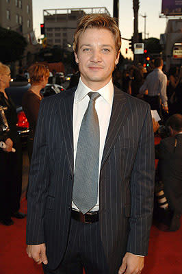 Jeremy Renner at the LA premiere of Warner Bros. Pictures' North Country