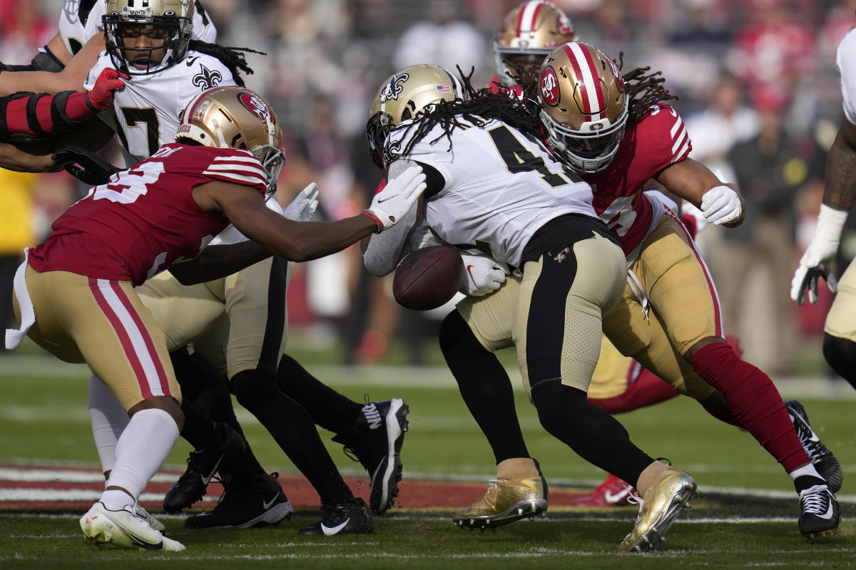 Former BYU Star Forces Fumble To Start Saints-49ers Game