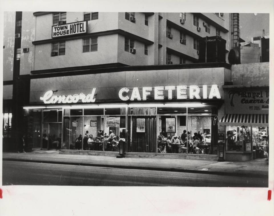 In 1982, the Concord Cafeteria in South Beach. Bruce Gilbert/Miami Herald File