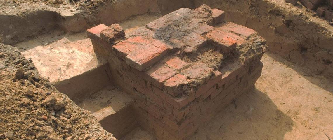 The remains of a brick oven were also discovered at the site, officials said. Generalna Dyrekcja Dróg Krajowych i Autostrad