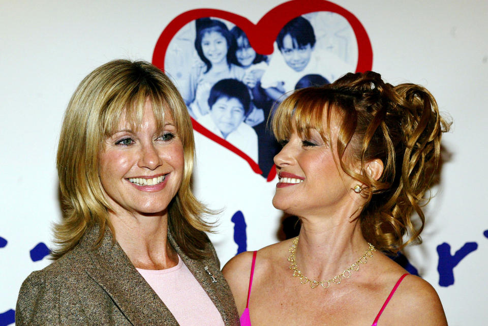 Olivia Newton-John and Jane Seymour (Frederick M. Brown / Getty Images)