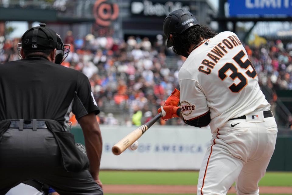 DODGERS-GIGANTES (AP)