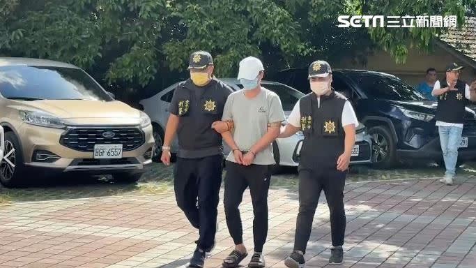 台中清水發生銀樓搶案，警方3小時內逮捕搶匪施姓男子。（圖／翻攝畫面）