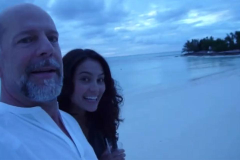 Emma Hemming Posts Video of Bruce on His Birthday