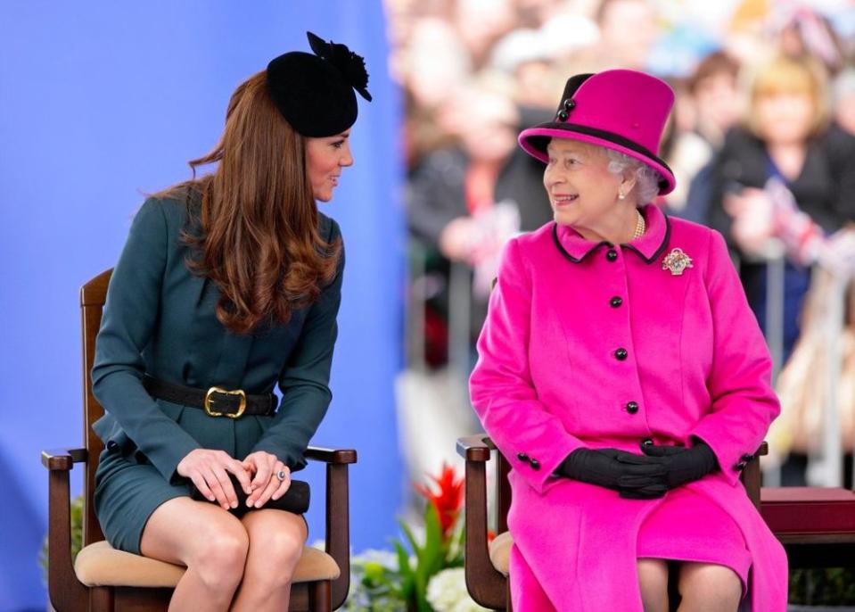 Kate Middleton and Queen Elizabeth in 2012 | Indigo/Getty