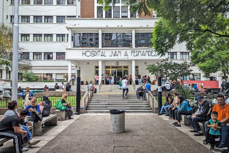 En el hospital Fernández también hay una sala de atención especial para casos de dengue